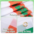 Ebaokuup 5 Pcs St  Patrick s Day Flag Bunting Set  St Patricks Day Large Long 