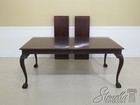 L55298  Stickley Ball   Claw Mahogany Dining Room Table