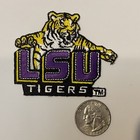 Lsu Tigers Vintage Iron On Embroidered Patch 3    X 2 25   