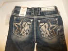 Nwt Rock Revival Womens Lizbeth Mid-rise Boot Jean Size 25 32  169