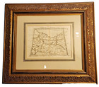 Original 1562 Ruscelli Ptolemaic Map Of Aisia Archivally Framed With French Mat