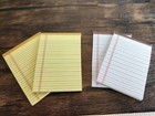 1 6 Scale Dollhouse Mini Two  2  Legal Pads  Lawyer  Teacher  Office  Business
