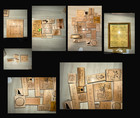 Huge 400  Rubber Stamp Lot Stampin    Up Vintage Wood Mounted Sets Ink Craft