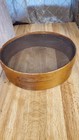 Antique Primitive Bent Wood Grain Sieve flour Sifter 12   metal Net  Heavy Duty