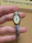 Vintage Timex Women   s Oval Watch Cr 1215 Cell  see Pics 