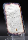 Nevada Toned Marshall Mint Gold Nugget    1oz 999 Fine Silver Bar C6380