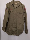 Boy Scouts  Uniform Shirt   Pants Adult  Asst  Cub Master Olive  Medium