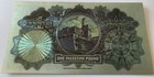 1 Pound  Palestine Currency Board 1927 Polymer Silver Plated Reproduction Copy
