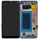 For Samsung Galaxy S10 G973 Lcd Display Touch Screen Digitizer Blue Replace Tft