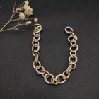 David Yurmansterling Silver   18k Gold 18mm Oval Cable Link 7 5 Bracelet