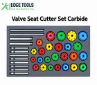 Valve Seat Cutter Set Carbide Tipped 37 For Chevy  Ford gmc  caterpillar  komtus