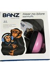 Baby Banz Em009 Plastic Hearing Protection Earmuffs For Infants - Pink New 0-2