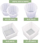 Cheesemaking Molds - Ricotta Cheese Draining Baskets For Home Cheese Making Made