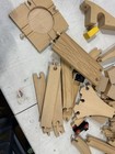 Brio Wooden Railway Track Lot Bridges Switches Turntable Train Accessories