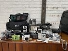 Vintage Camera Lot Hitachi  Sony  Kodak  Pentax  Finepix  Etc  untested  As Is 