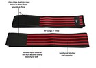 Heavy Duty Elbow Sleeves Support Wraps Straps Gym Power Weight Lifting Pair Xfit