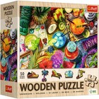 Trefl Wood Colorful Cocktails 500 1 Wooden Puzzle