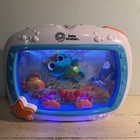 Baby Einstein Sea Dream Soother Musical Aquarium Sound Machine Remote Works