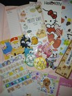 Kawaii Stationary Sampler usa Seller free Gift   Ship 55 Pc genuine Kawaii Brand