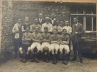 Vintage 1929 Bath Football Team Photograph  Photo  Robbins  Bath   Chippenham