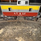 Marx Train -  1977 A t   S f  Caboose - O Gauge - Tricolor
