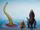 Bas72218  S h monsterarts Shin Godzilla 2016 2nd 3rd Form Giant Creature Set