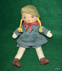 Girl Scout - 1942 Georgene Novelties Doll - 14  - Sylvia - Scarce