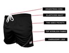 Mens Shorts Gym Training Running Workout Sports Fitness Casual Fitness Shorts