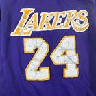 Adidas Nba Los Angeles Lakers Kobe Bryant 24 Jersey Purple Gold Small  see Desc 