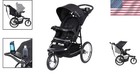 Expedition Jogger  Dash Black - Ergonomic Design With Cup Holders And Safety