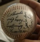 Mlb Autographed Baseball Multiple Signatures Ryne Sandberg