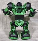 Radio Shack Exclusive 2004 Emerald Green Robosapien 14  Robot W remote - Tested 