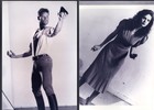 Lot Of Photographs Of Doc Savage Book Art Reference Models W contact Negative