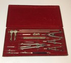 Vintage Dietzgen Master Pro 1216-p Drafting Instruments Tool Set Complete Case