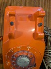 Vintage Stromberg-carlson Rotary Dial Telephone Orange Retro Landline Phone