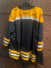 Reebok Boston Bruins Nhl Premier Hockey Jersey Men   s 2xl Xxl Size 56 Blank