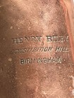 Antique Vintage Copper Brass Guards Railway Henry Riley Metropolitan Old Bugle