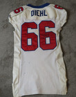 2003 David Diehl New York Giants Game Used Worn Nfl Football Jersey Rookie Year