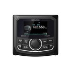 Kenwood Kmr-m300bt Am Fm Bt Marine Gauge Receiver Weatherproof  2 7 Inch Lcd