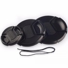 37-95mm Universal Center Pinch Lens Cap Fits Canon nikon sony Dust-proof Cover