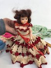 Lot Vintage Crochet Doll Dress W 2-1 2 Hard Plastic Dolls