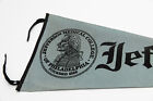 Early Large Vintage Jefferson Medical College Souvenir Felt Pennant 35 