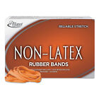 Alliance Non-latex Rubber Bands Sz  64 Orange 3 1 2 X 1 4 380 Bands 1lb Box