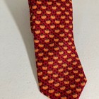Vineyard Vines Nwt Men s Red Pumpkin Fall Halloween Novelty Silk Neck Tie  195