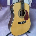 Hot Sale D45 41 Inches Solid Spruce Acoustic Electric Guitar With Pickup In Us