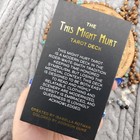 The This Might Hurt Tarot Deck Cards 78 Card Complete Deck First Edition 2019
