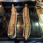 Theo A Kochs Barber Chair Arm Rests With Brackets