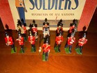 Britains Toy Soldiers Set  2114     Band Of The Line     Rare     L  k 