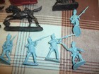 Tssd Alamo  Mexican Mounted Cavalry infantry Deal Lot - Plastic       