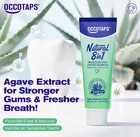 Occotaps Agave Sensitive Toothpaste Fluoride-free Whitening Exp 10 28